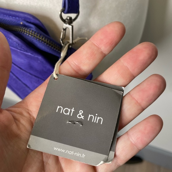 NWT nat & nin Betty clutch or crossbody bag boho - Picture 5 of 12